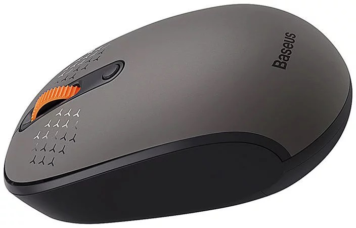 MOUSE Baseus PC sau NB wireless, 2.4GHz si Bluetooth, optic, 800/ 1200/1600 dpi,butoane/scroll 3/1, gri Cod Produs: B01055503833-00 [6]