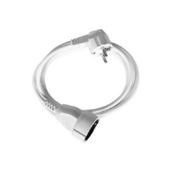 Prize si prelungitoare - PRELUNGITOR Bachmann, Schuko x 1, conectare prin Schuko (T), cablu 10 m, fara protectie, alb, Cod Produs: B3402895