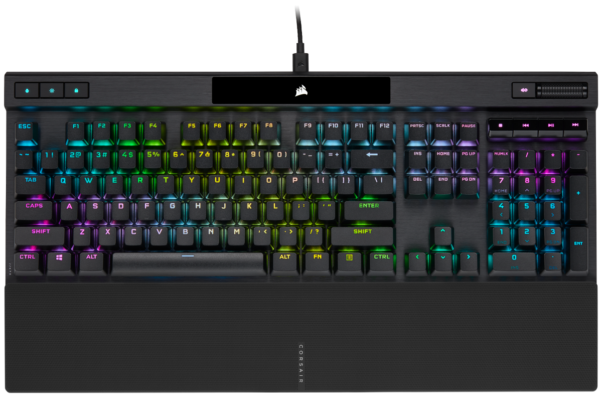Tastaturi - K70 PRO RGB Optical-Mechanical Gaming Keyboard with PBT DOUBLE SHOT PRO Keycaps Cod Produs: CH-910941A-NA