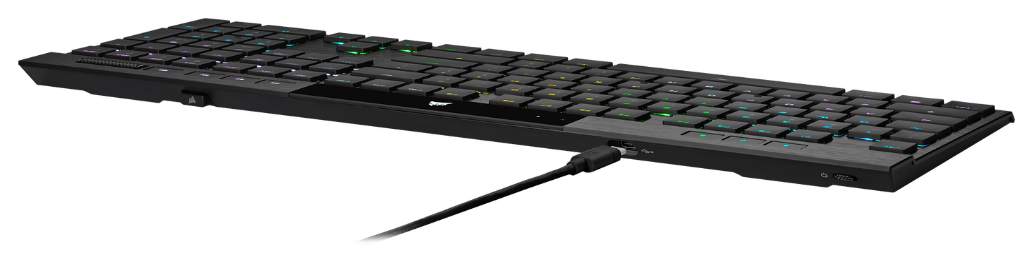 K100 AIR WIRELESS RGB Ultra-Thin Mechanical Gaming Keyboard - CHERRY MX Ultra Low Profile Tactile (NA) Cod Produs: CH-913A01U-NA [9]