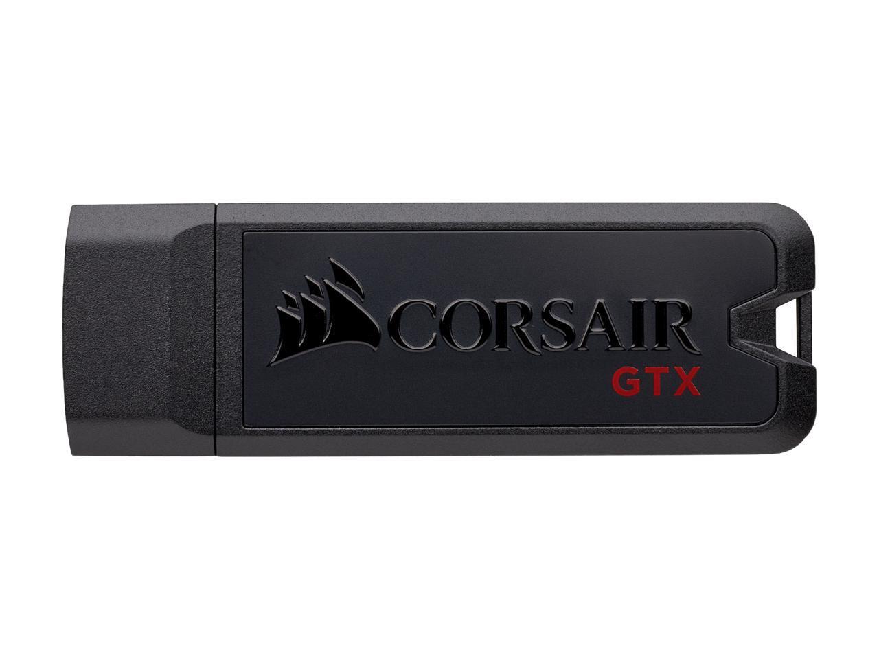 Electronice - MEMORIE USB 3.1 CORSAIR 512 GB, cu capac, carcasa aliaj zinc, negru, Cod Produs: CMFVYGTX3C-512GB
