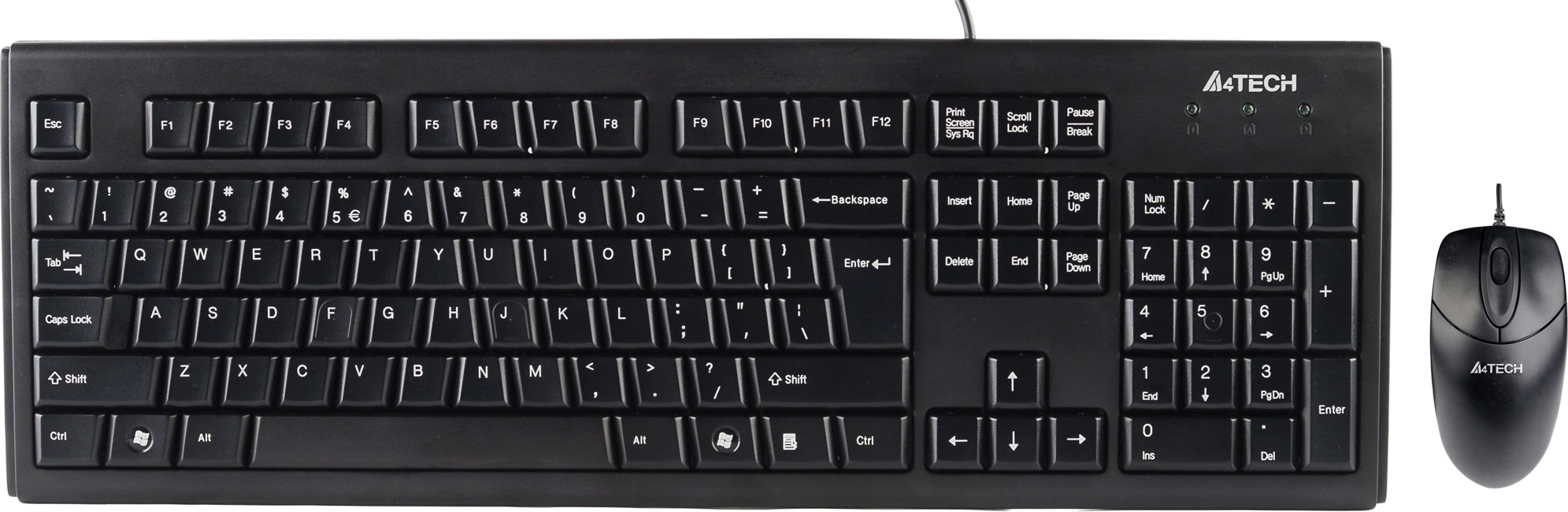 Tastaturi - Kit TASTATURA si Mouse A4TECH, Cod Produs: KRS-8372-USB