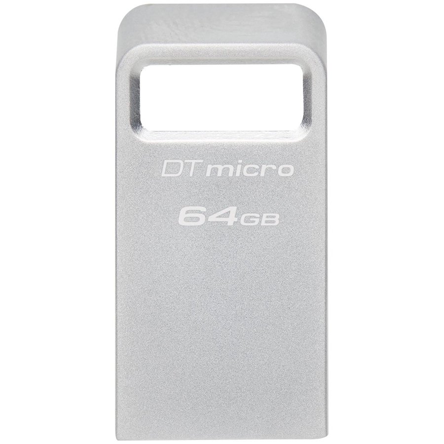 Electronice - Kingston 64GB DataTraveler Micro 200MB/s Metal USB 3.2 Gen 1 EAN: 740617328066, Cod Produs: DTMC3G2/64GB