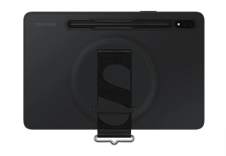 Huse Notebook - Galaxy Tab S8 / S7; Strap Cover; Black Cod Produs: EF-GX700CBEGWW