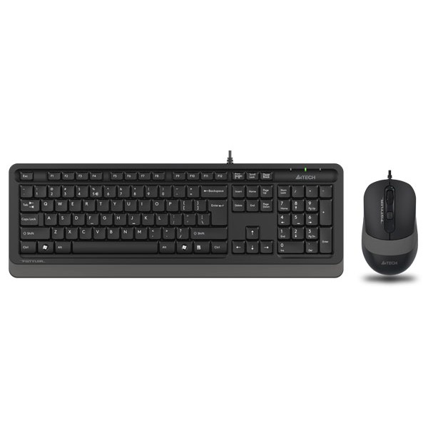 Tastaturi - Kit TASTATURA si Mouse A4TECH, Cod Produs: F1010 Grey
