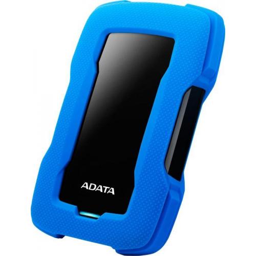 Electronice - HDD extern ADATA 2 TB, HD330, 2.5 inch, USB 3.1, albastru, Cod Produs: AHD330-2TU31-CBL