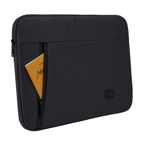 HUSA CASE LOGIC notebook 14 inch, 1 compartiment, buzunar frontal, black,  Cod Produs: HUXS214 BLACK [4]