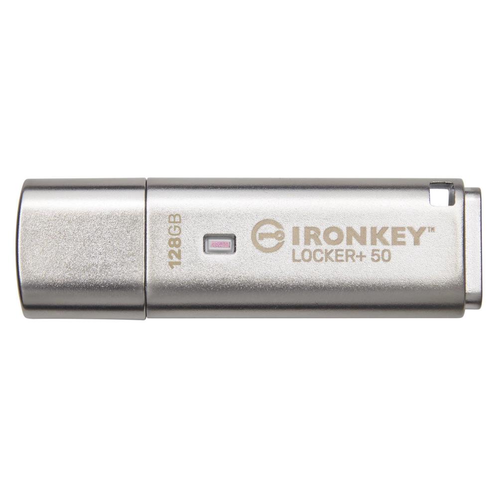 Electronice - 128GB IronKey Locker Plus 50 AES Encrypted, USBtoCloud, Cod Produs: IKLP50/128GB
