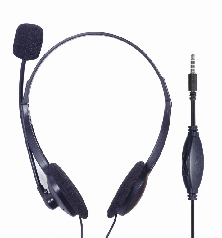 KIT wired GEMBIRD, 4-in1 desktop, tastatura 104 taste + mouse optic 1000dpi 3 butoane rotita scroll + casti cu mic + pad 220x180mm, black Cod Produs: KBS-UO4-01 [1]