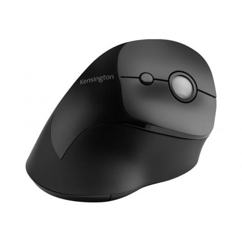 Periferice - MOUSE Kensington - ergonomic, PC sau NB, wireless, 2.4GHz, optic, 1600 dpi, butoane/scroll 6/1, butoane programabile, ergonomic, negru, Cod Produs: K75501EU