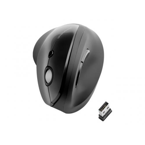 MOUSE Kensington - ergonomic, PC sau NB, wireless, 2.4GHz, optic, 1600 dpi, butoane/scroll 6/1, butoane programabile, ergonomic, negru, Cod Produs: K75501EU [3]
