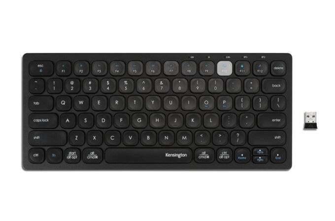 TASTATURA Kensington, wireless, 2.4GHz + BT, negru,  Cod Produs: K75502UK [1]