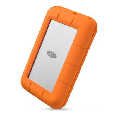 Electronice - HDD extern LACIE 2 TB, Rugged, 2.5 inch, USB 3.0, argintiu, Cod Produs: LAC9000298