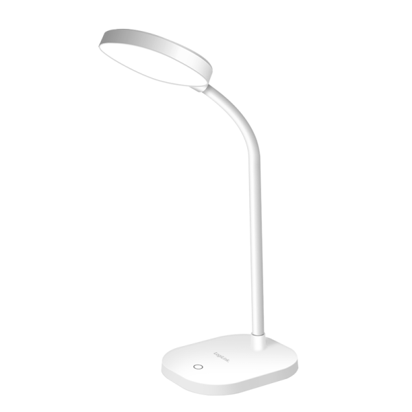 Electronice - LAMPA LED Logilink, pt. birou, 5000 K, 240 lm, 360 grade, gat flexibil, 16 x LED 4W, IP20, alimentare USB-C, alb, Cod Produs: LED017