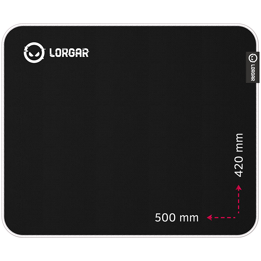 Lorgar Legacer 755, Gaming mouse pad, Ultra-gliding surface, Purple anti-slip rubber base, size: 500mm x 420mm x 3mm, weight 0.45kg Cod Produs: LRG-CMP755 [1]