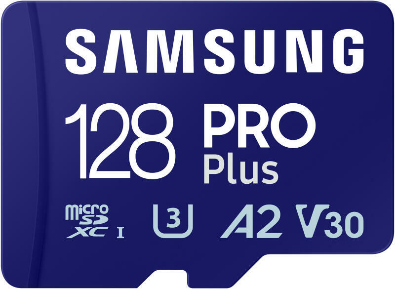 Electronice - SAMSUNG PRO Plus 128GB microSD UHS-I U3 Full HD 4K UHD 180MB/s Read 130MB/s Write Memory Card Incl. SD-Adapter 2023 Cod Produs: MB-MD128SA/EU