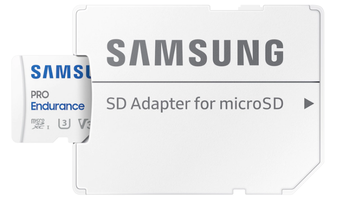 SAMSUNG PRO Endurance microSD Class10 128GB incl adapter R100/W40 up to 70080 hours, Cod Produs: MB-MJ128KA/EU [1]