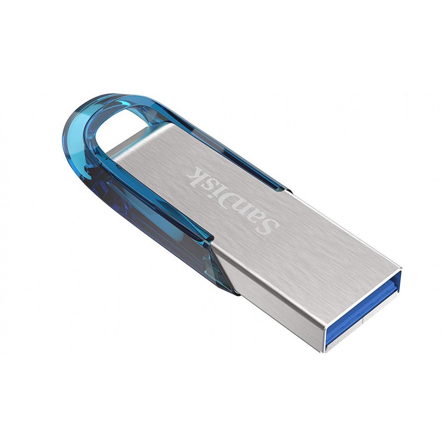 Electronice - MEMORIE USB 3.0 SANDISK 32 GB, clasica, carcasa metalic, argintiu / albastru, Cod Produs: SDCZ73-032G-G46B