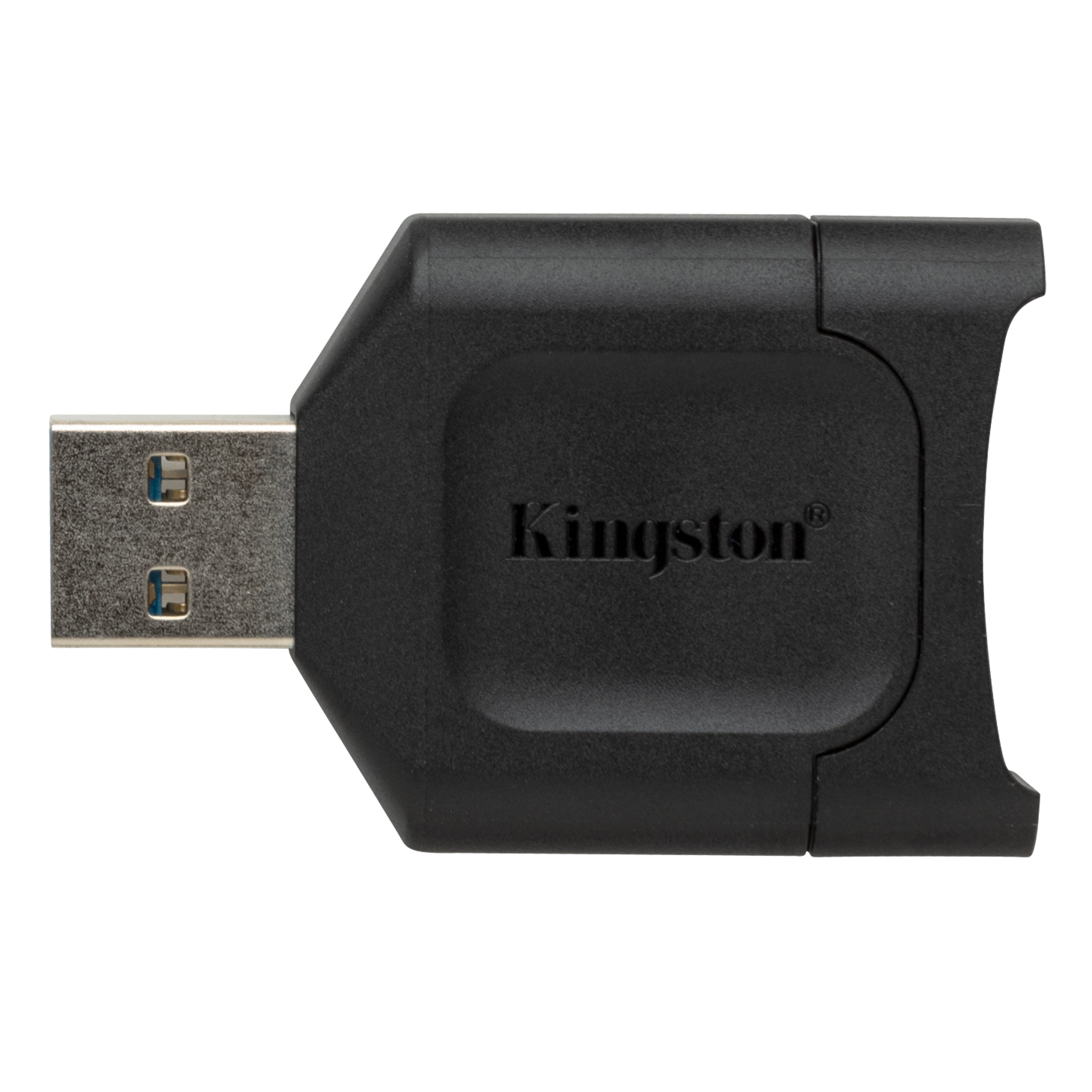 CARD READER extern KINGSTON, interfata USB 3.0, citeste/scrie: SD, micro SD, plastic, negru, Cod Produs: MLP [1]