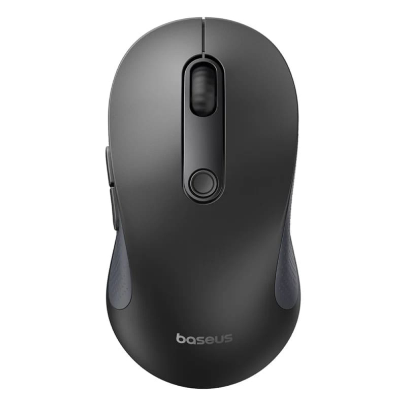 Electronice - MOUSE Baseus F02 PC sau NB wireless, 2.4GHz si Bluetooth, optic, 800/ 1200/1600 dpi,butoane/scroll 4/1, negru Cod Produs: B01055505111-01