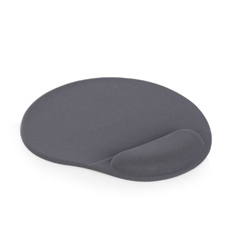 Mouse PAD - MousePAD GEMBIRD, cauciuc si material textil, 240 x 220 x 4 mm, gri, Cod Produs: MP-GEL-GR