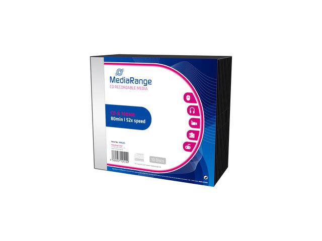 Electronice - MediaRange CD-R 700MB|80min 52x speed, Slimcase Pack 10 Cod Produs: MR205