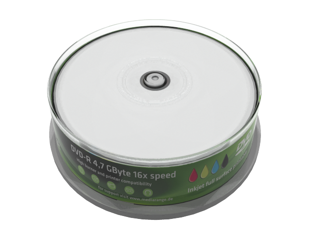 Electronice - MediaRange DVD-R 16x Print Cake25 Cod Produs: MR407