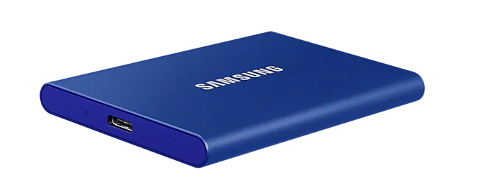 SSD. extern SAMSUNG T7, 2TB, USB 3.2 gen 1, R/W: 1050/1000 MB/s, albastru, Cod Produs: MU-PC2T0H/WW [3]