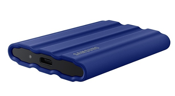 SSD. extern SAMSUNG T7 Shield, 1TB, USB 3.2 gen 1, R/W: 1050/1000 MB/s, albastru, Cod Produs: MU-PE1T0R/EU [4]