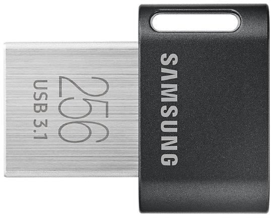 Electronice - MEMORIE USB SAMSUNG 256 GB, USB 3.1, profil mic, carcasa metalica, negru, Cod Produs: MUF-256AB/APC