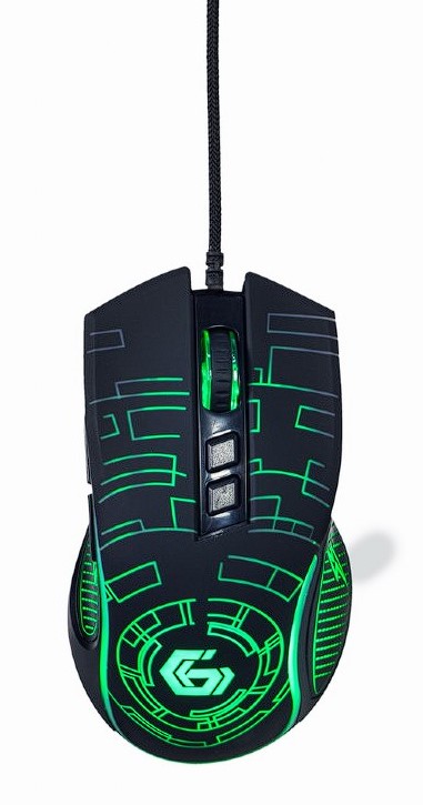 MOUSE GEMBIRD, gaming, cu fir, USB, optic, 3600 dpi, butoane/scroll 7/1, iluminare, cablu 1.5m, negru, Cod Produs: MUSG-RGB-01 [2]