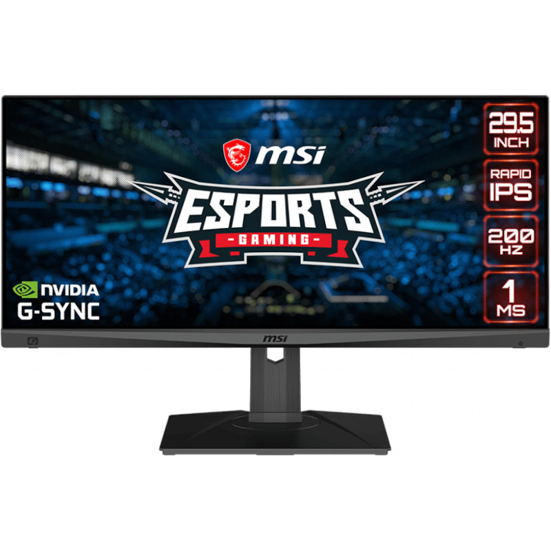 Electronice - MSI Optix MAG301RF 29.5inch Rapid IPS WFHD 21:9 200Hz 300Cd/m2 1ms 2xHDMI DP USB Height, Cod Produs: OPTIX MAG301RF