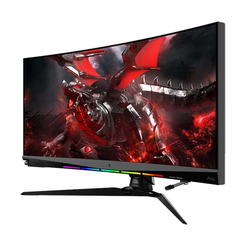 MSI Optix MEG381CQR Plus 37.5inch IPS QHD+ Curved 2300R 21:9 450cd/m2 1ms 175Hz HDMI2.0x2 DP HUB USB, Cod Produs: OPTIX MEG381CQR PLUS [1]