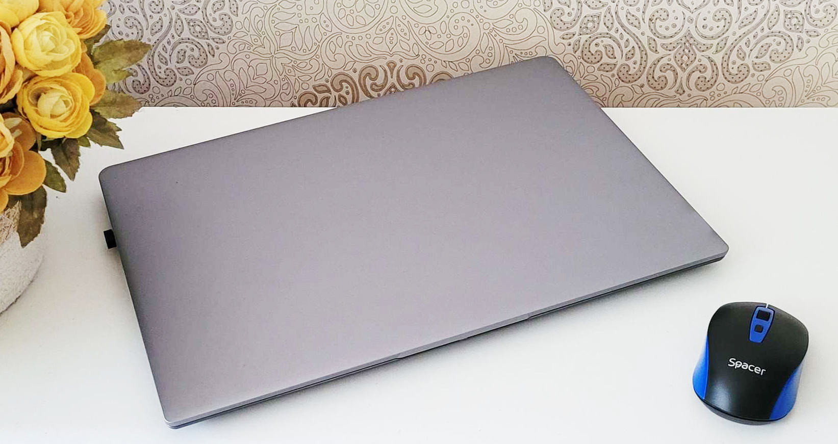 MOUSE Spacer, PC sau NB, wireless, 2.4GHz, optic, 1600 dpi, butoane/scroll 4/1, negru cu albastru, baterii incluse 2x AAA, ambalaj blister Cod Produs: SPMO-WS01-BKBL [5]