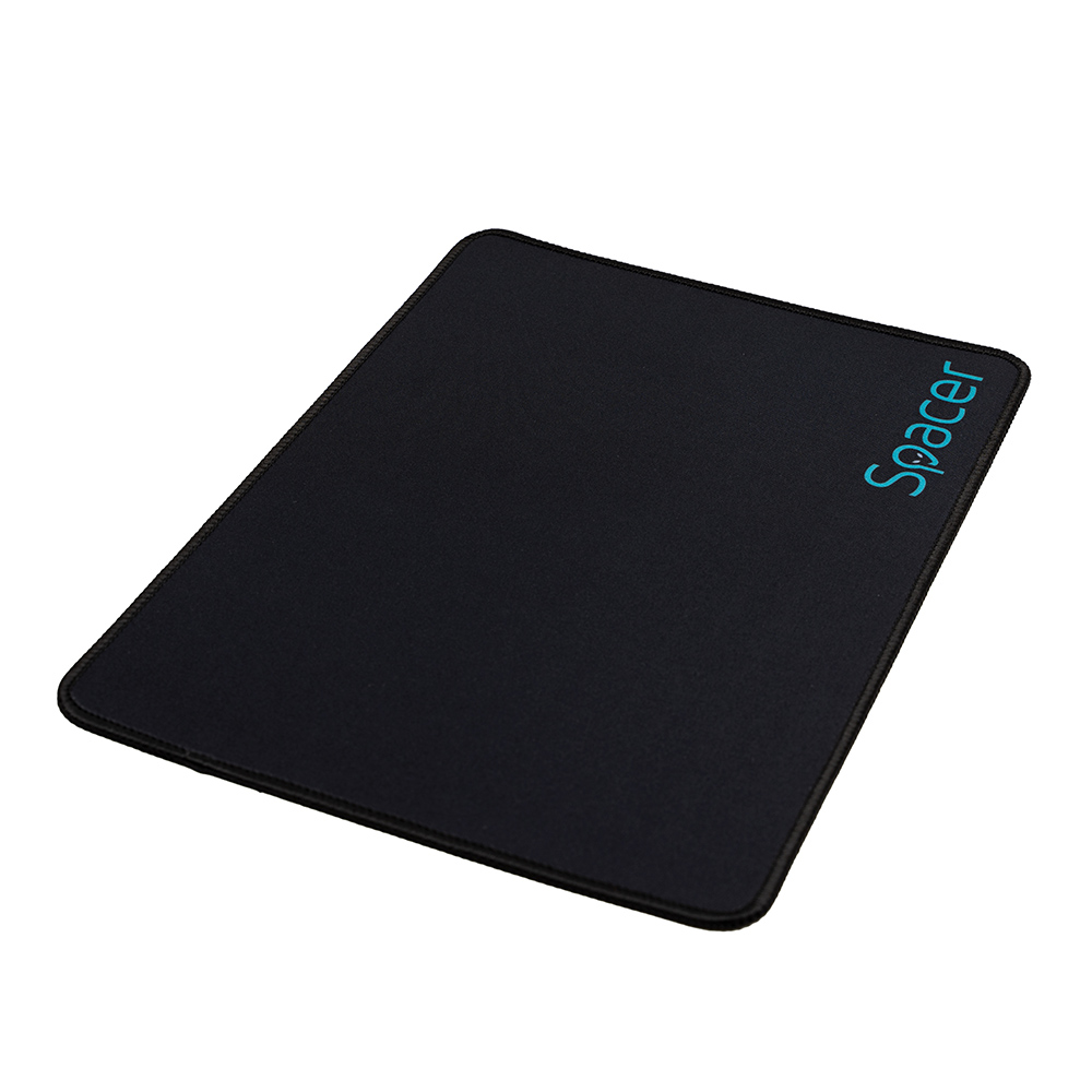 Periferice - MousePAD SPACER gaming, cauciuc si material textil, 450 x 400 x 3 mm, negru Cod Produs: SP-PAD-GAME-L