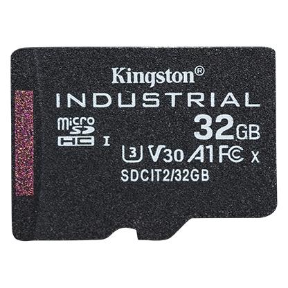 Electronice - 32GB microSDHC Industrial C10 A1 pSLC Card Single Pack w/o Adapter, Cod Produs: SDCIT2/32GBSP