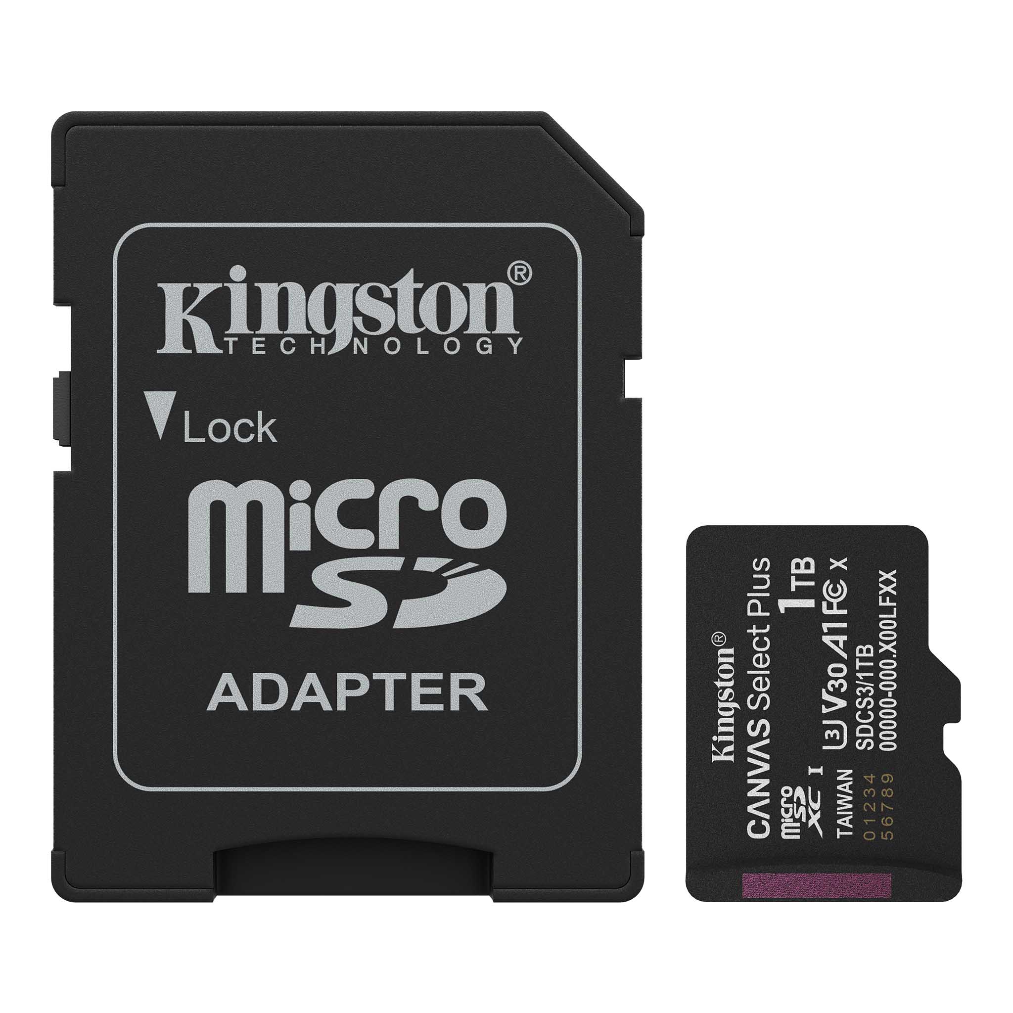 Electronice - MEMORY MICRO SDXC 1TB UHS-I/W/ADAPTER SDCS3/1TB KINGSTON Cod Produs: SDCS3/1TB