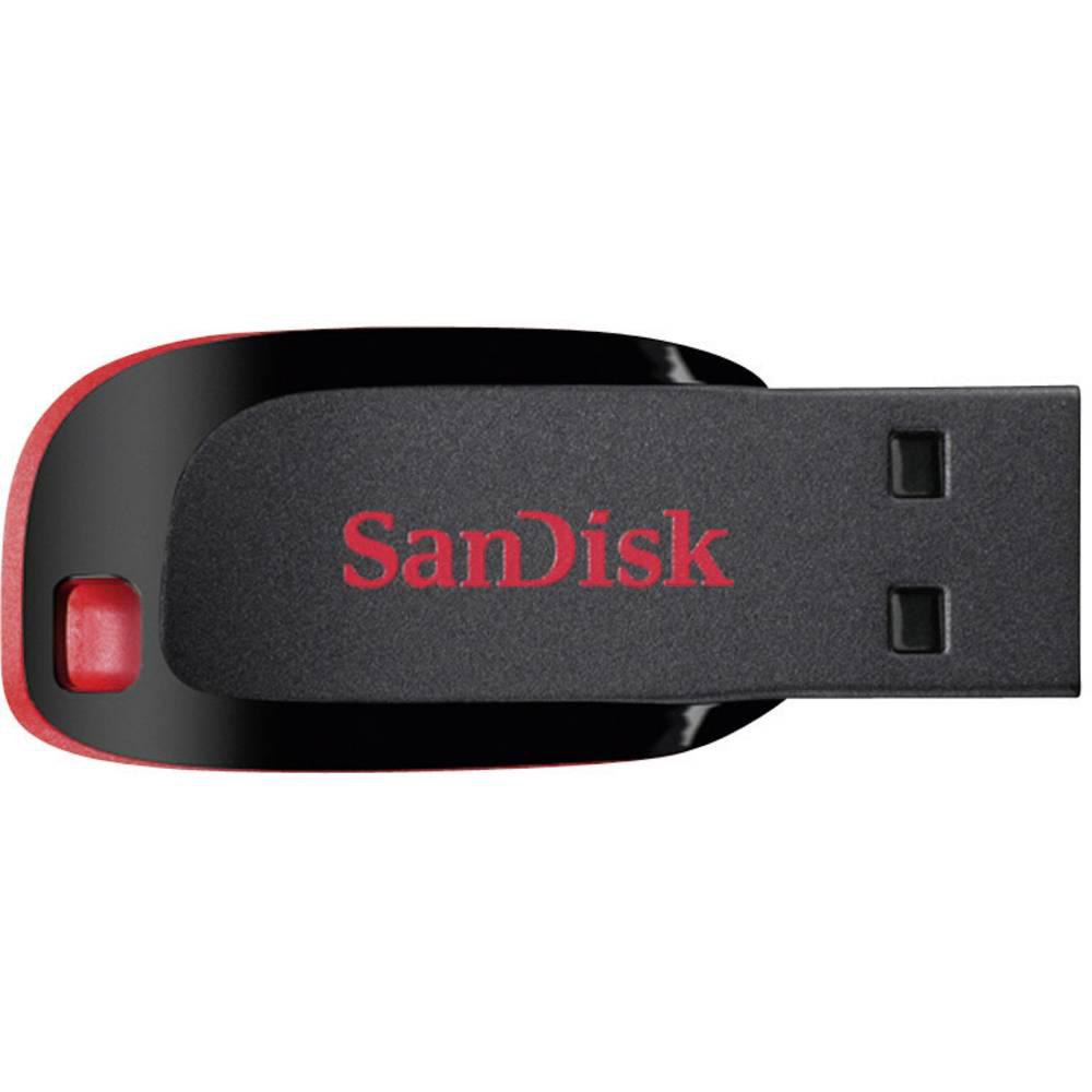 Electronice - MEMORIE USB 2.0 SANDISK 128 GB, clasica, carcasa plastic, negru, Cod Produs: SDCZ50-128G-B35