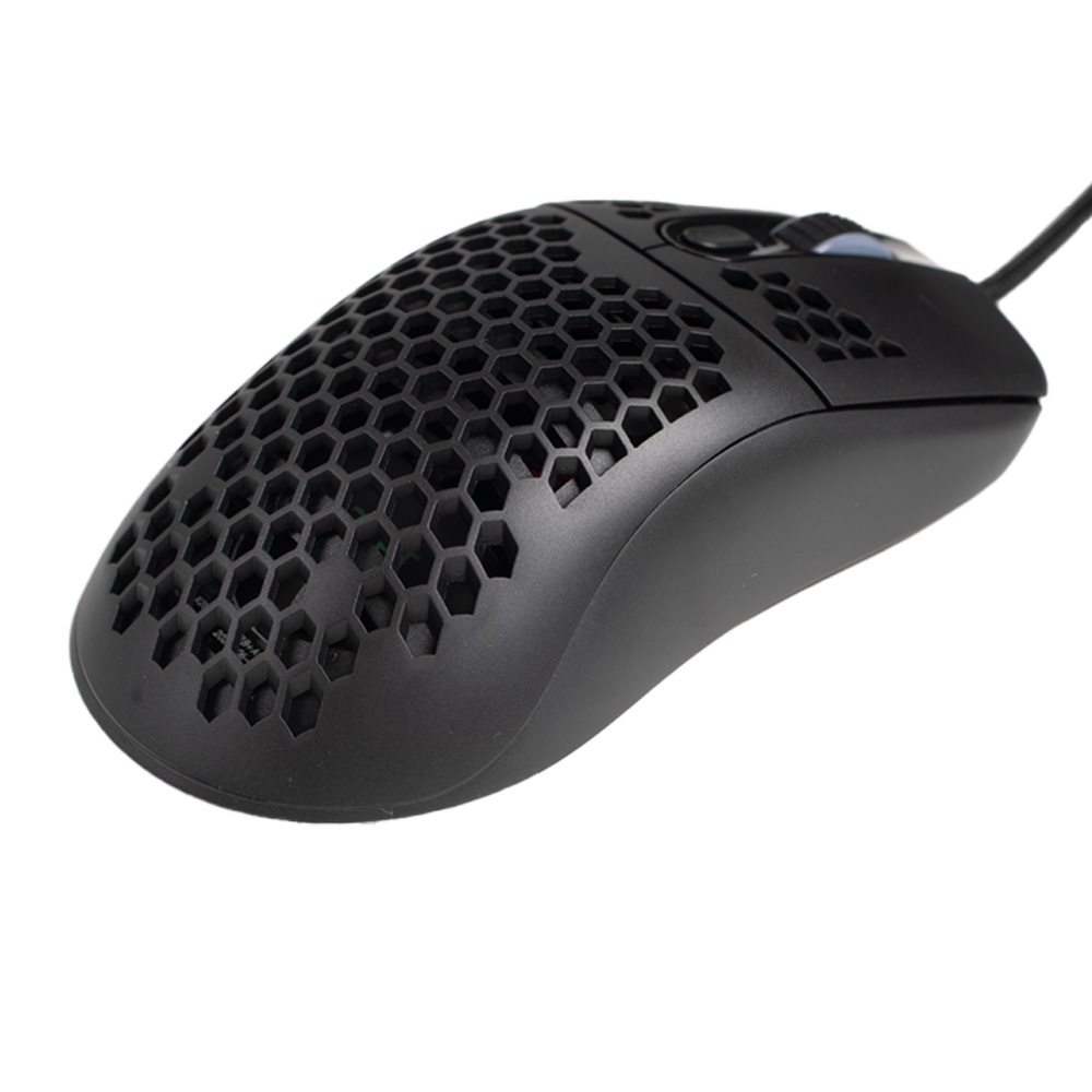 MOUSE Spacer - gaming, gaming, cu fir, USB, optic, 6.400 dpi, butoane/scroll 7/1, iluminare RGB, negru, Cod Produs: SPGM-ALIEN-LIGHT [6]