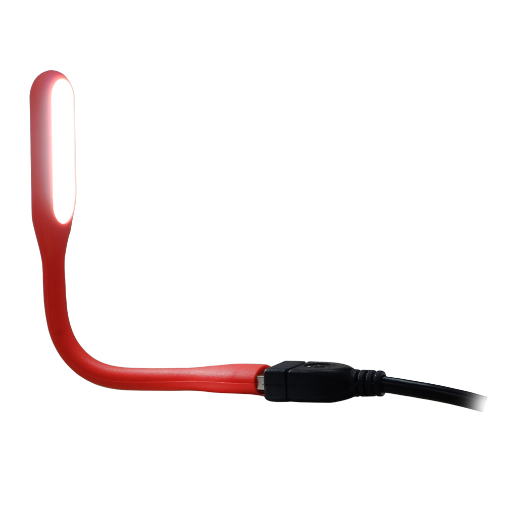 LAMPA LED USB pentru notebook, SPACER, red, Cod Produs: SPL-LED-RD [3]