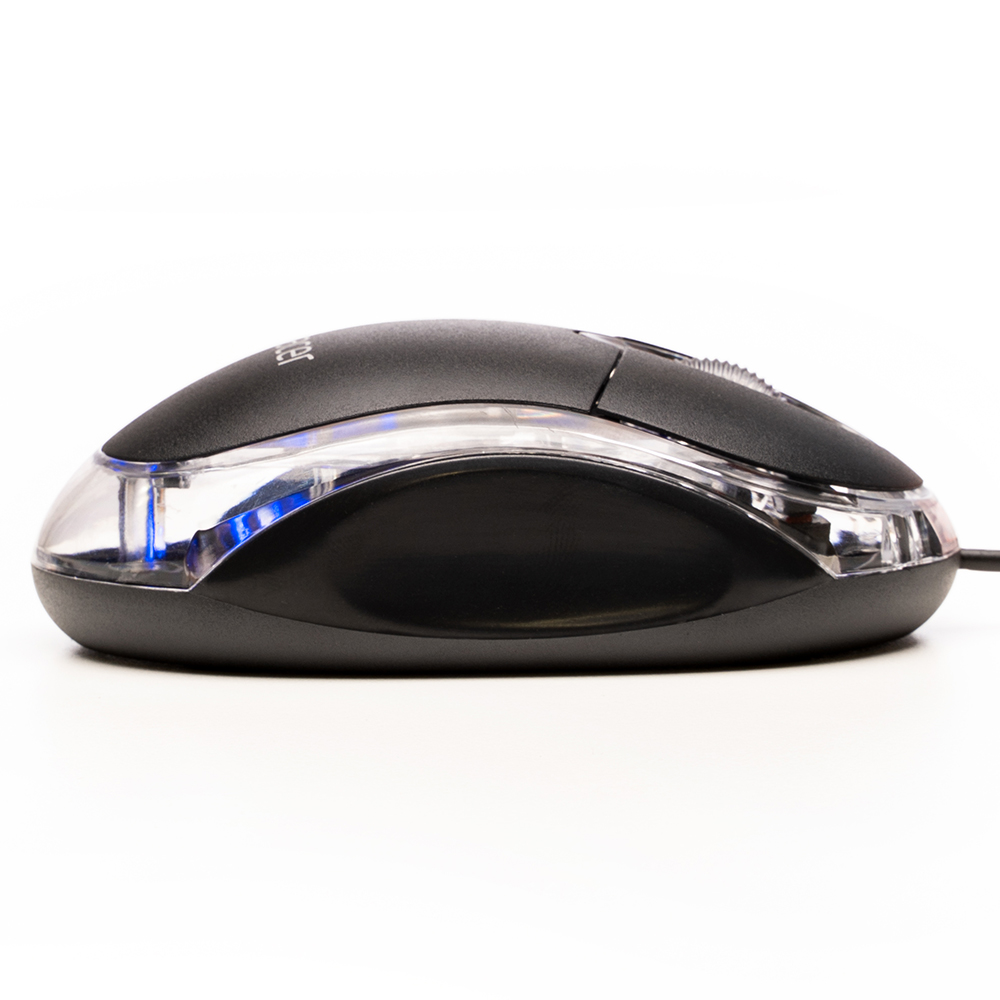 MOUSE  Spacer, PC sau NB, cu fir, USB, optic,  800 dpi, butoane/scroll 3/1, , negru, Cod Produs: SPMO-080 [3]