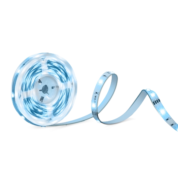 Becuri inteligente - BANDA LED TP-Link Multicolora,  Wi-Fi 2.4 Ghz incorporat, consum 20.5W, banda 5m, control prin aplicatia Tapo, comenzi vocale Cod Produs: Tapo L900-5