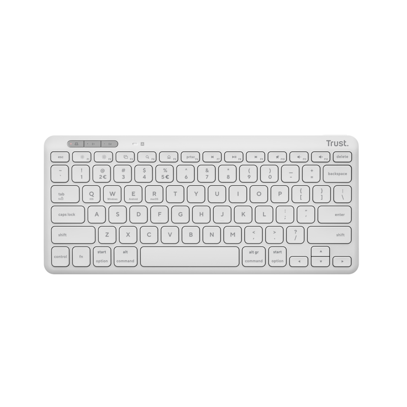 Electronice - Tastatura Trust Lyra Wireless, alb Cod Produs: TR-25097