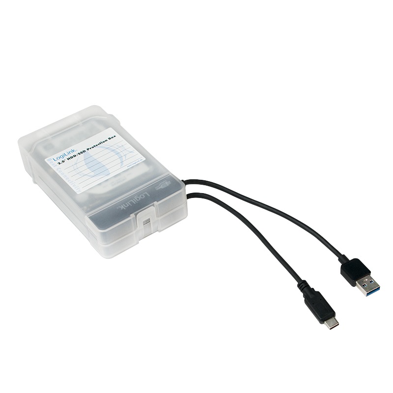 HUSA  LOGILINK, pt HDD, rezistenta la apa, alb, Cod Produs: UA0277 [5]