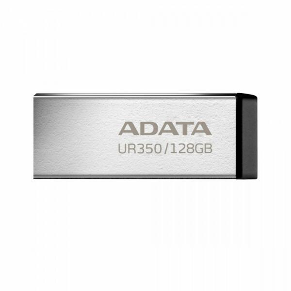 Electronice - MEMORIE USB 3.2 ADATA 128 GB, carcasa metalica, gri, Cod Produs: UR350-128G-RSR/BK