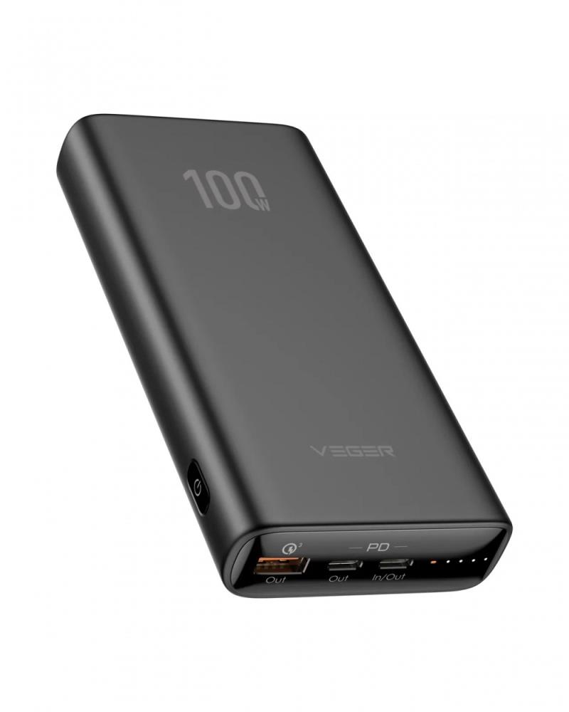 Electronice - POWER BANK USB 20000MAH/T100 W2032C-100 VEGER Cod Produs: W2032C-100