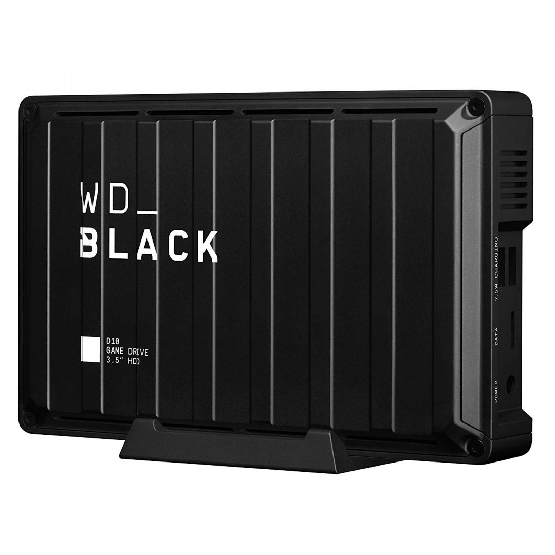 Hard-uri externe (HDD) si accesorii - HDD extern WD 8 TB, Black D10, 3.5 inch, USB 3.2, negru, Cod Produs: WDBA3P0080HBK-EESN