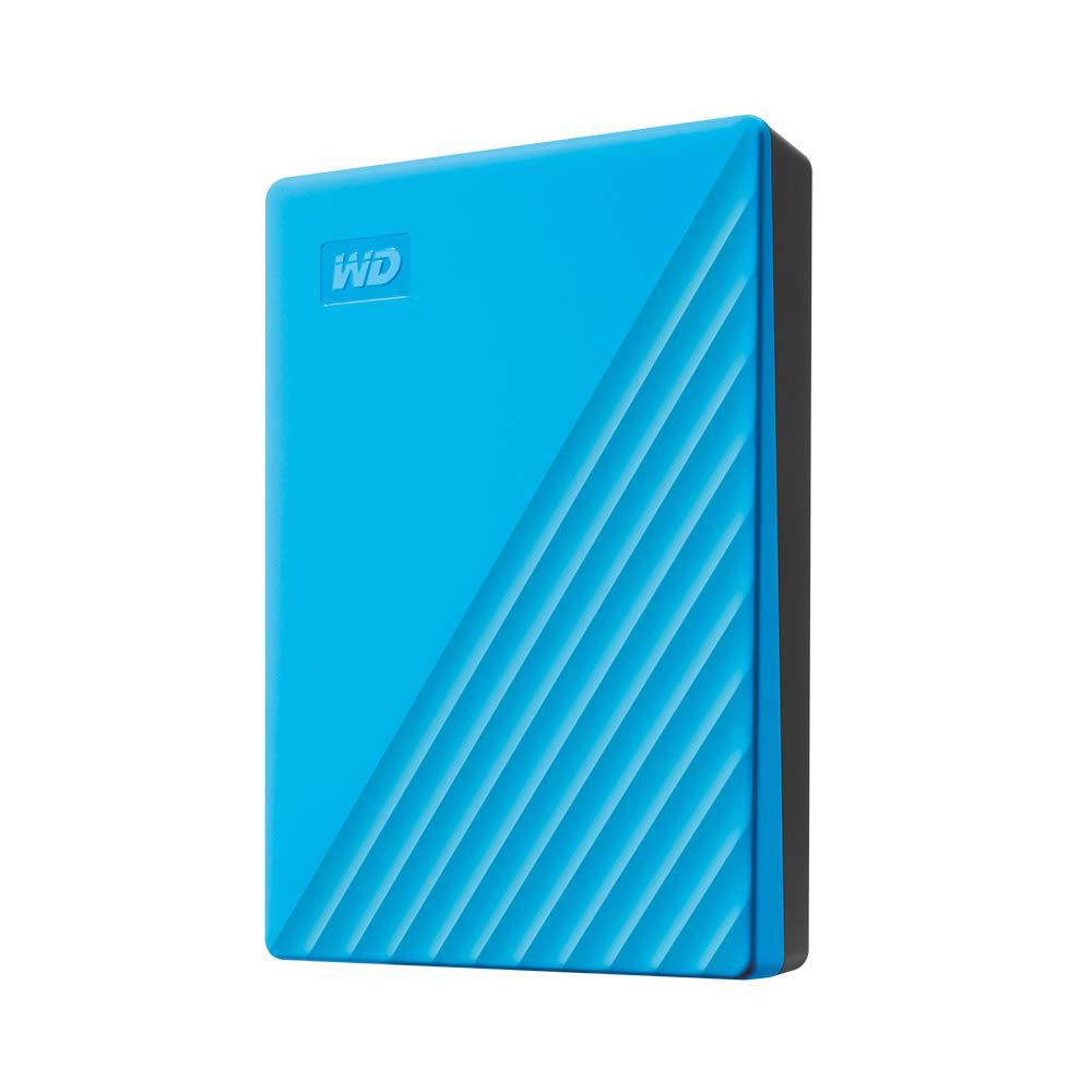 Hard-uri externe (HDD) si accesorii - HDD extern WD 4 TB, My Passport, 2.5 inch, USB 3.2, albastru, Cod Produs: WDBPKJ0040BBL-WESN