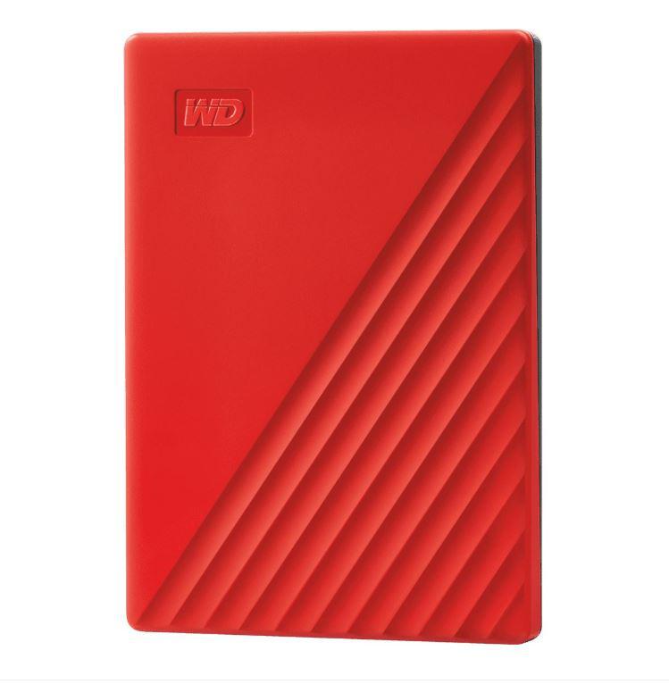 Hard-uri externe (HDD) si accesorii - HDD extern WD 2 TB, My Passport, 2.5 inch, USB 3.2, rosu, Cod Produs: WDBYVG0020BRD-WESN
