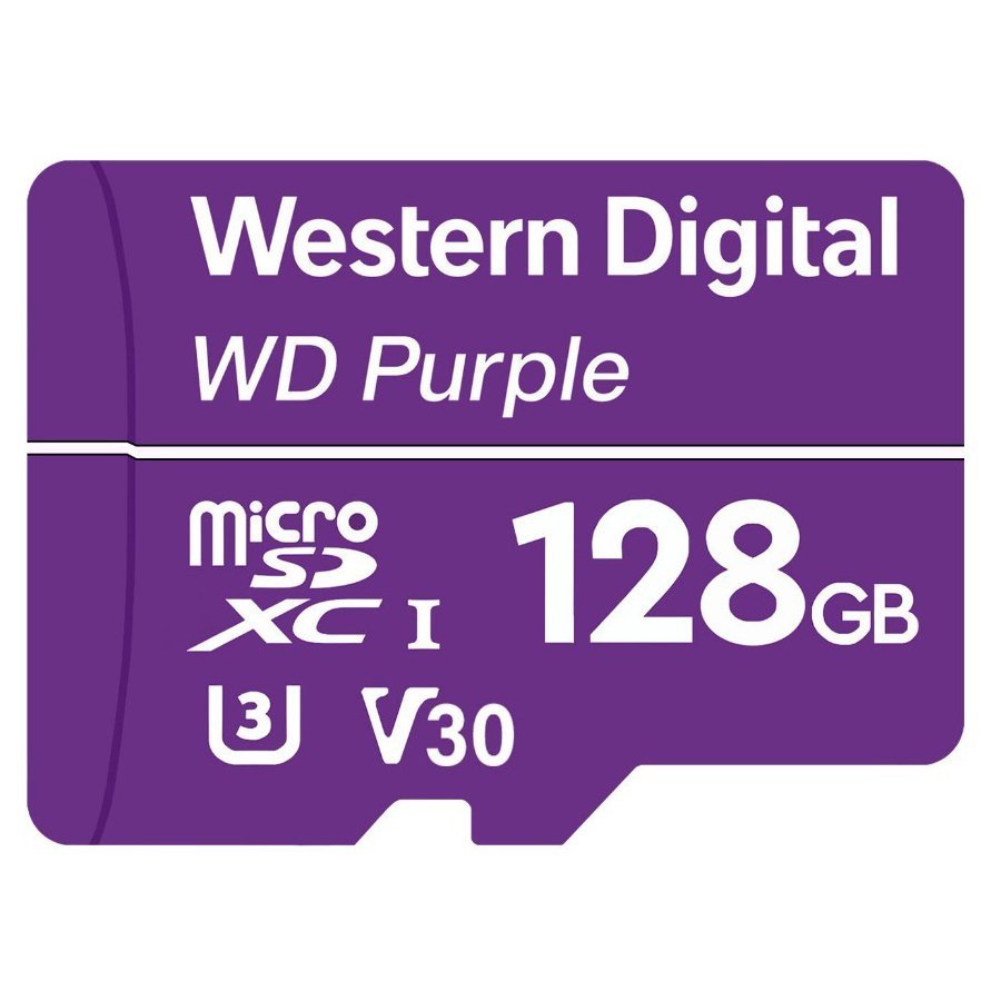 Electronice - WD Purple 128GB Surveillance microSD XC Class - 10 UHS 1, Cod Produs: WDD128G1P0C